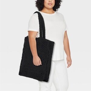 Crochet Tote Handbag - Universal
Thread™ Black